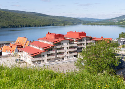 Exteriör, Mitt i Åre 1, lägenheter nära VM6:an, boende i Åre Sweden