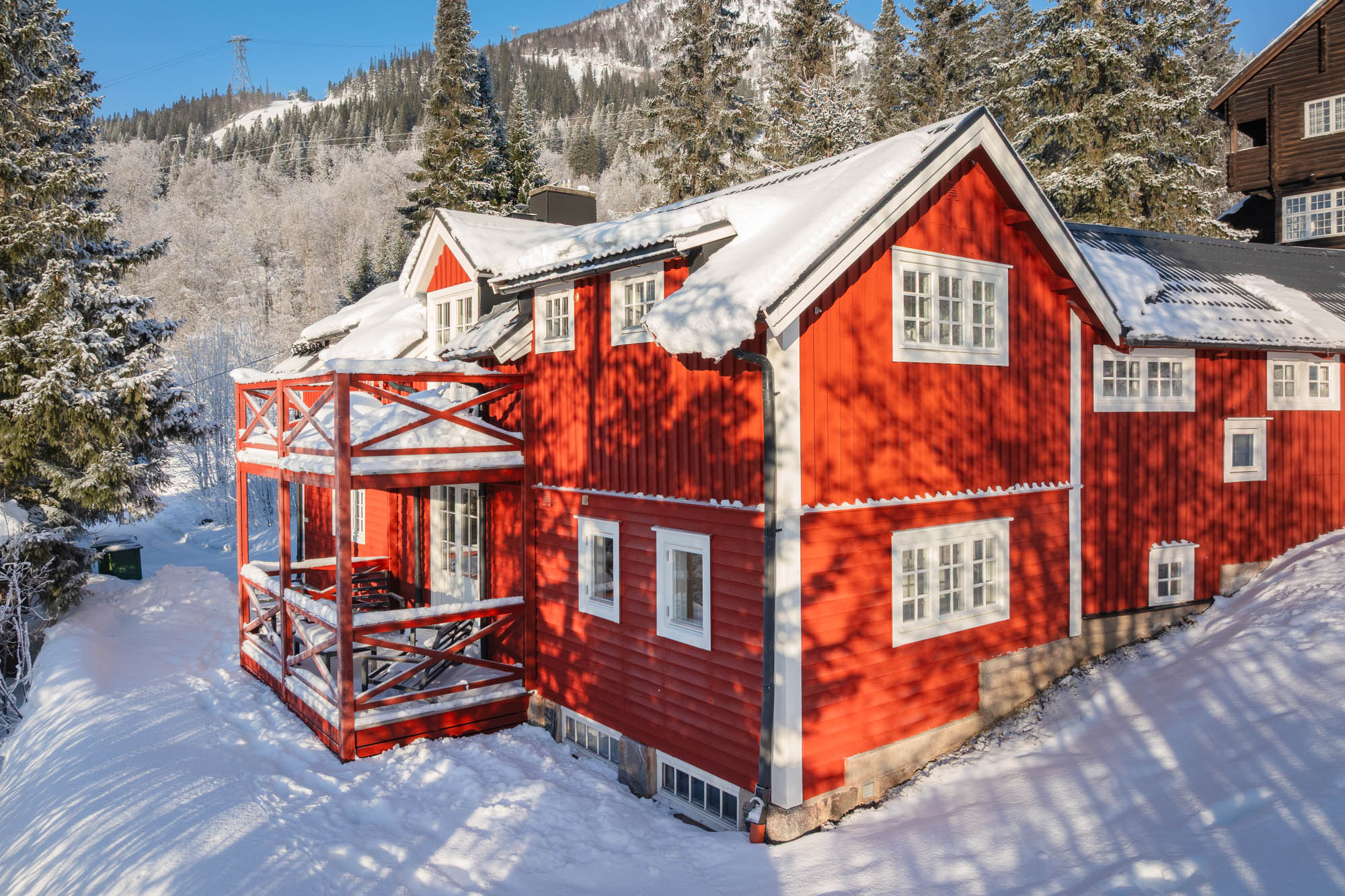 Exteriör Lilla Årebo, lägenheter i centrala Åre, boende i Åre Sweden