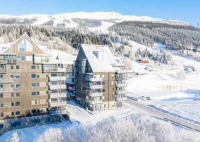 Exteriör, View, lägenhet nära VM8:an, boende i Åre Sweden