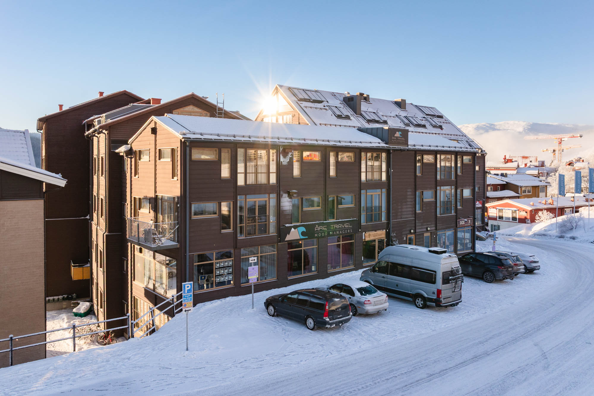 Exteriör, Mörviksgården 342, stor lägenhet, boende i Åre Sweden