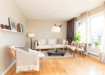 Vardagsrum i Villa Solbringen, villa i centrala Åre, boende i Åre Sweden