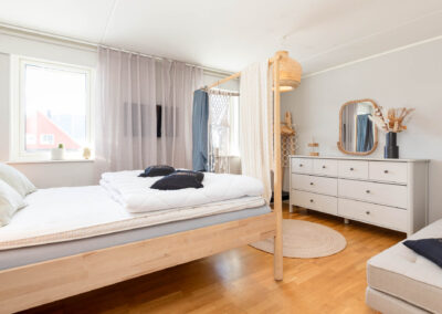 Sovrum i Villa Solbringen, villa i centrala Åre, boende i Åre Sweden