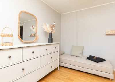 Sovrum i Villa Solbringen, villa i centrala Åre, boende i Åre Sweden